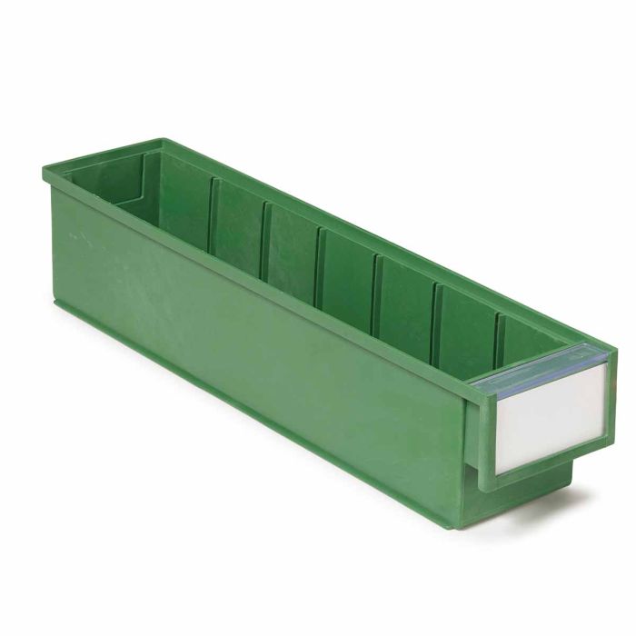 Treston BiOX hyllylaatikko 4010-7, 92x400x82 mm, vihreä
