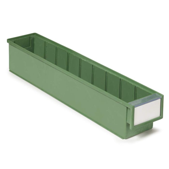 Treston BiOX hyllylaatikko 5010-7, 92x500x82 mm, vihreä