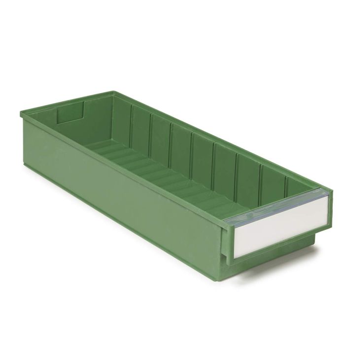 Treston BiOX hyllylaatikko 5020-7, 186x500x82 mm, vihreä