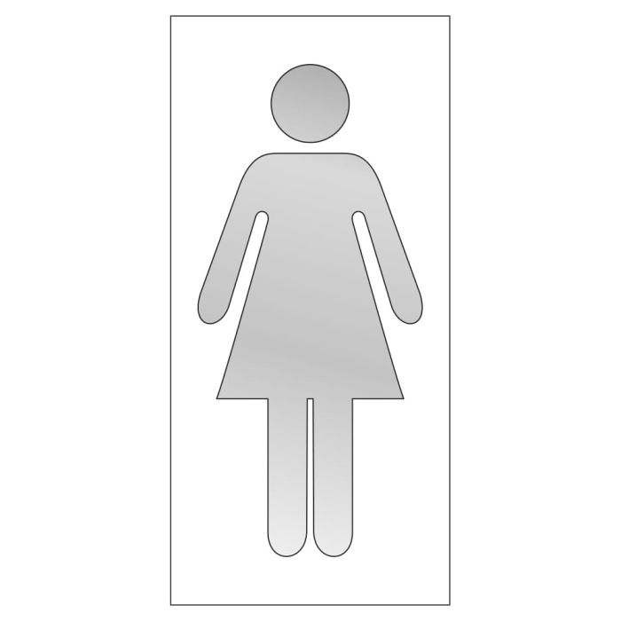 WC-symbolitarrat Nainen ja Mies, metallihohto