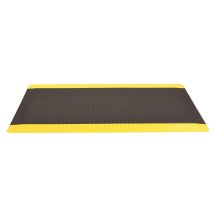 Työtilamatto Cushion Trax® 910x1500 mm, musta/keltainen