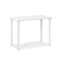 Sivupöytä PRO 1000x500 mm, valkoiset jalat, taso valkoinen 