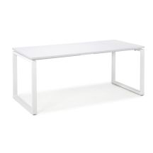 Square-pöytä 1800 mm, valkoinen, valkoinen jalka