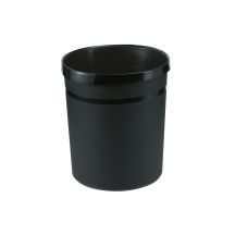 Pyöreä roskakori 18 litraa, musta