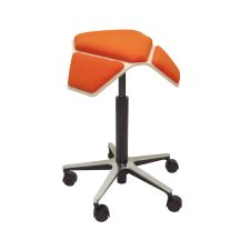 ILOA+ tuoli, koivu, oranssi verhoilu