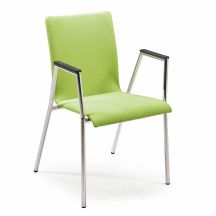 Cadeira-tuoli käsinojilla, vihreä