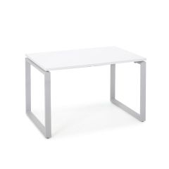 OUTLET - Square-pöytä 1200 mm, valkoinen, harmaa jalka