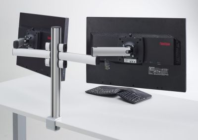 Monitorivarsi Novus TSS pöydän reunaan, säätöväli 14-40 mm